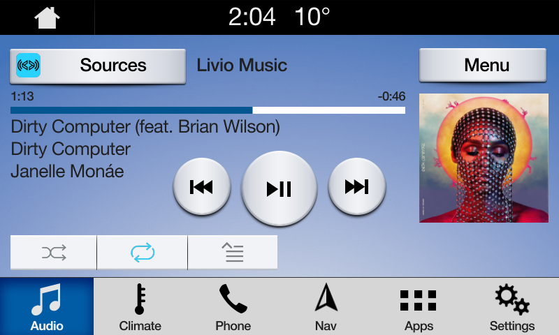 Livio Music Screenshot