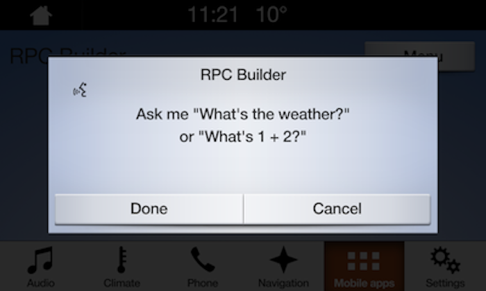 Ford Audio Pass Thru