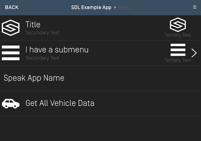 Generic - Menu Appearance