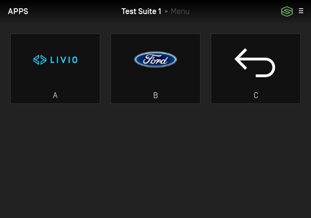 Tiles Menu